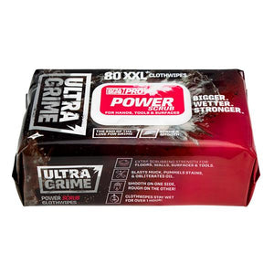 Ultra Grime PRO Power Scrub XXL+ Clothwipes 80 Pack