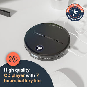 Oakcastle CD10 Portable CD Player - Black | 1000002586