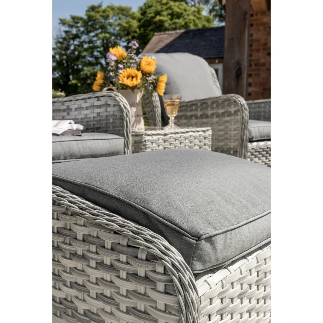 Norfolk Leisure Yates 2 Seater Adjustable Coffee Garden Furniture Set
