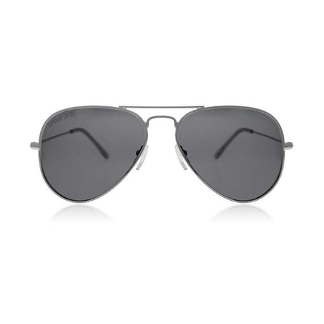 Tipperary Crystal Polarised Aviator Sunglasses Silver Frame | 121898