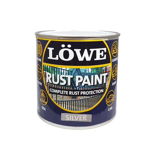 Lowe 500ml Rust and Metal Paint - Silver | LRSV0750
