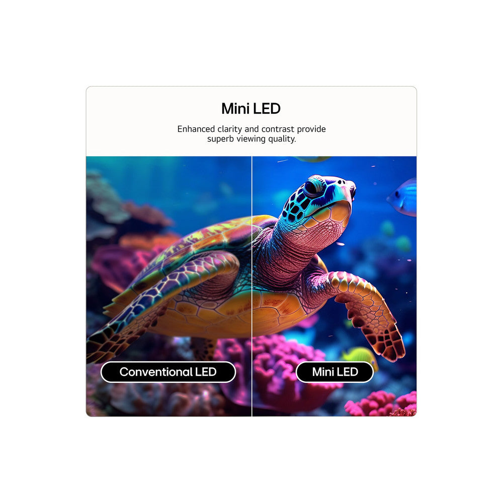 LG QNED 50 Inch AI QNED72 Mini LED 4K Smart TV 2026