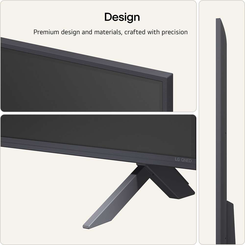 LG 50 Inch QNED Mini LED 4K Smart TV - Black | 50QNED86B6B.AEI