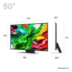 LG 50 Inch QNED Evo AI QNED87 MiniLED 4k Smart TV | 50QNED87A6D.AEK