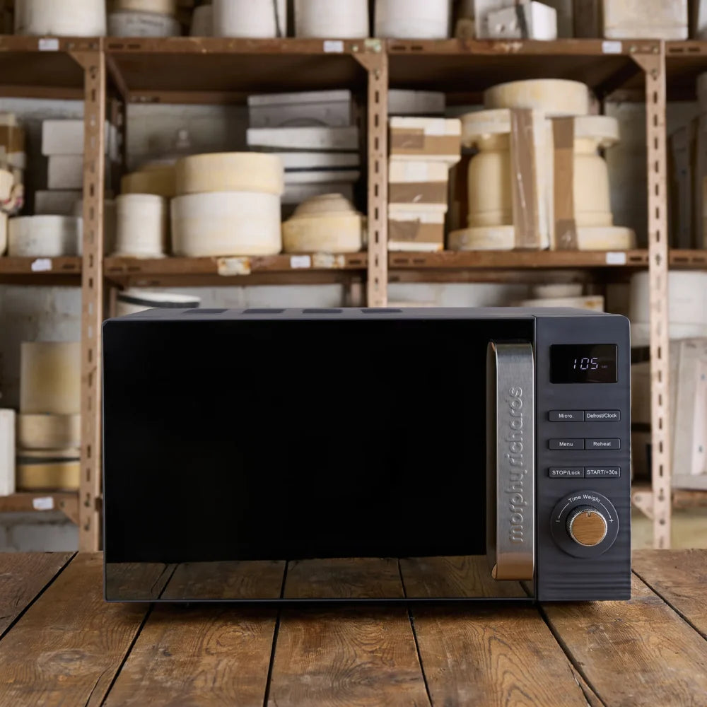 Morphy Richards Clay 20 Litre 800w Microwave - Grey Flint | 512001