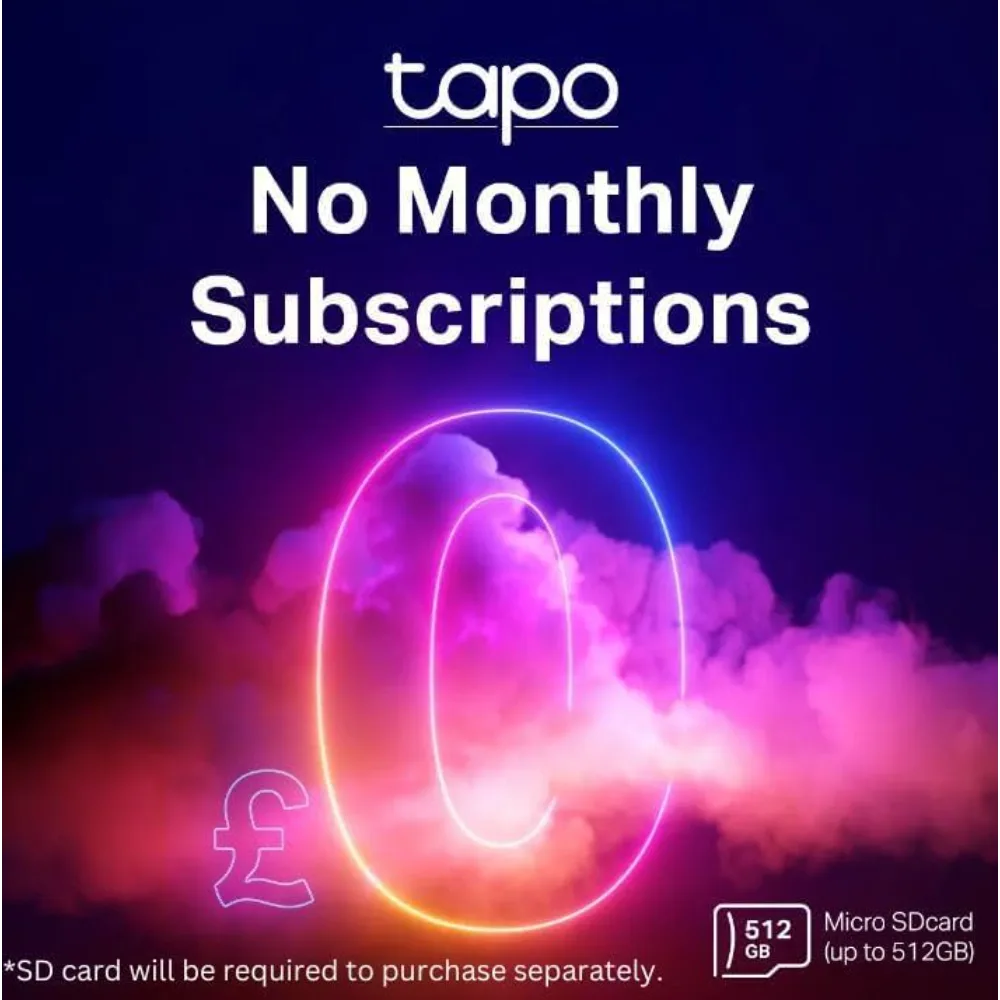 TP-Link Pan/Tilt Home Security Indoor WiFi Camera | TAPOC210