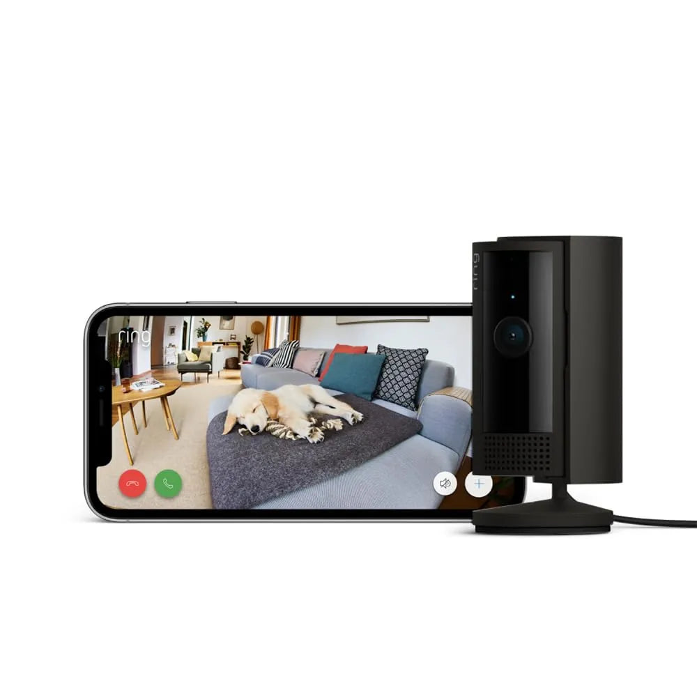 Ring Indoor Camera (2nd Gen) Full HD 1080p WiFi Security Camera - Black | B0B6GKZHYS