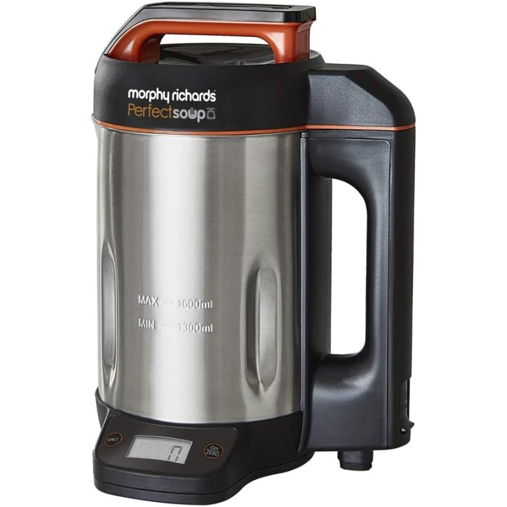 Morphy Richards Perfect Soup blender on a white background
