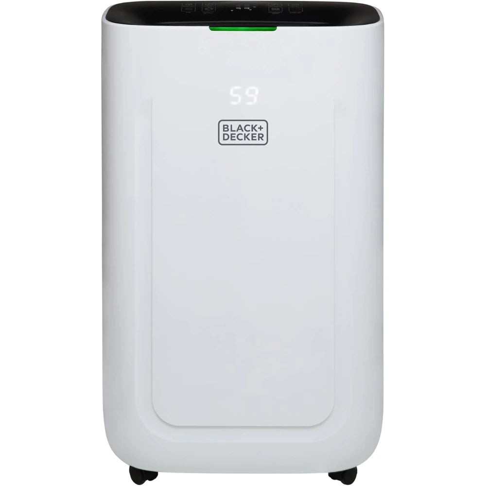 Black & Decker 20 Litre Smart Dehumidifier - White | BXEH60014GB