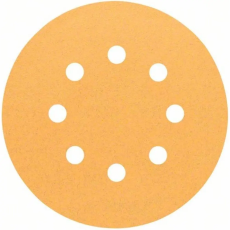 Bosch 125mm Orbital Sanding Discs 120 Grit 5 Pack | 2608605071