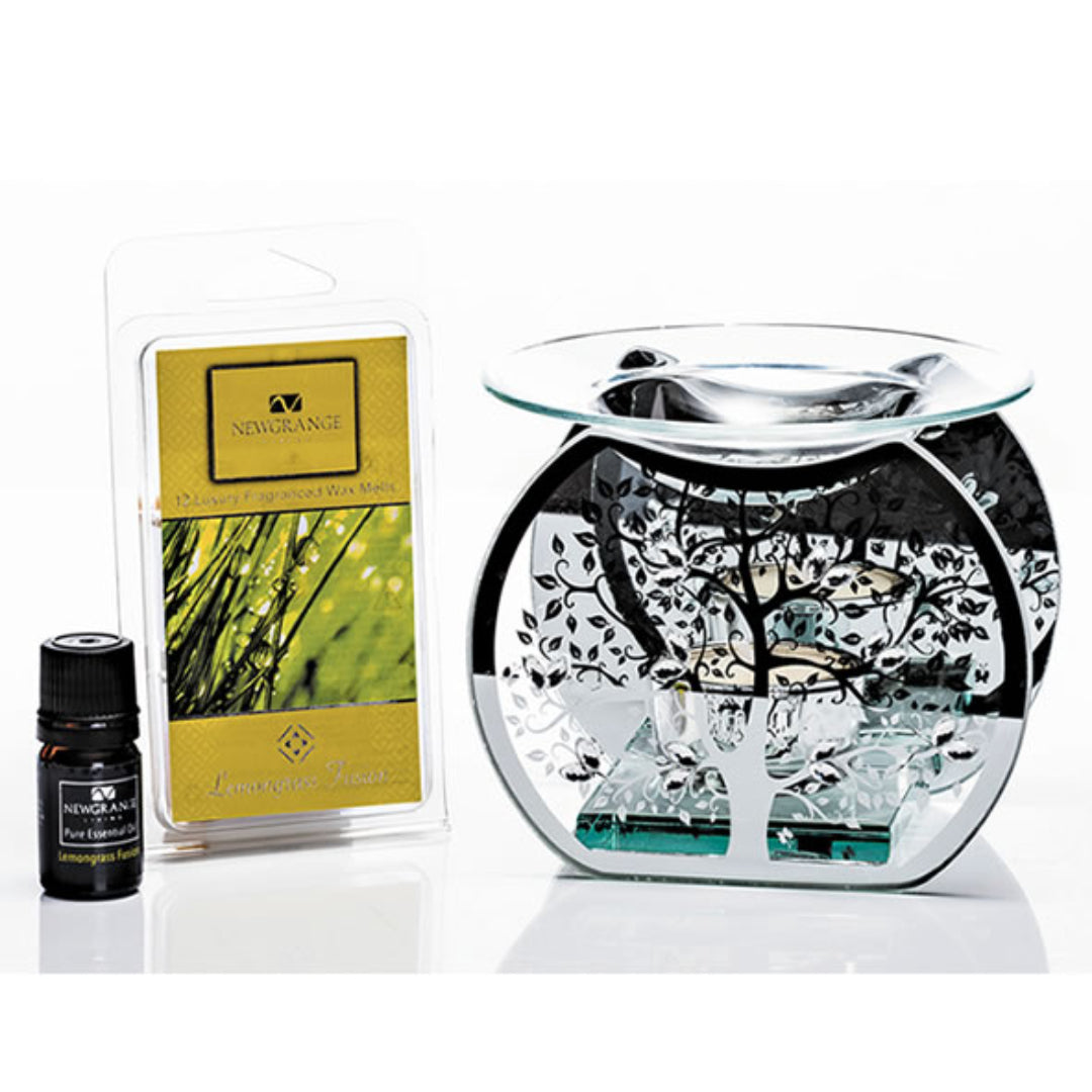 Newgrange Living Tree of Life Oil Burner with Oil and Melt | 1101514