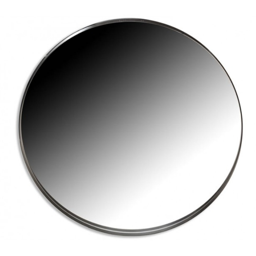The Grange  Interiors Edge Round Mirror 60cm - Black | LY71