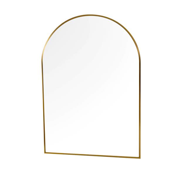 Tara Lane Modena Arch Walll Mirror 66cm x 96cm - Gold | TL6046