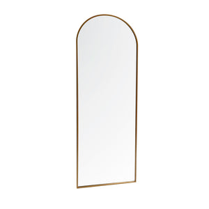 Tara Lane Modena Arch Wall Mirror 40cm x 120cm - Gold | TL6288
