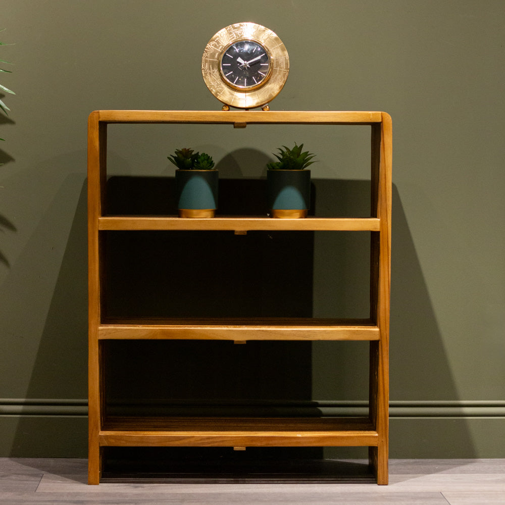 Tara Lane Bari Bookshelf Stand 3 Shelf - Teak | TL6444