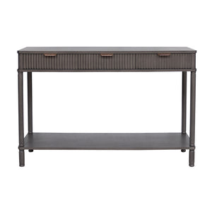 Tara Lane Harman 3 Drawer Console Table - Dark Charcoal Grey | TL6610