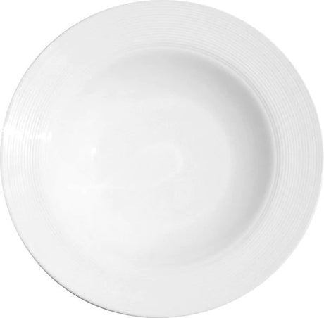 Solar White 9" Rim Soup Bowl Plate | DE7011