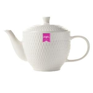 Jewel Ceramic Teapot 700ml - White | DE5020