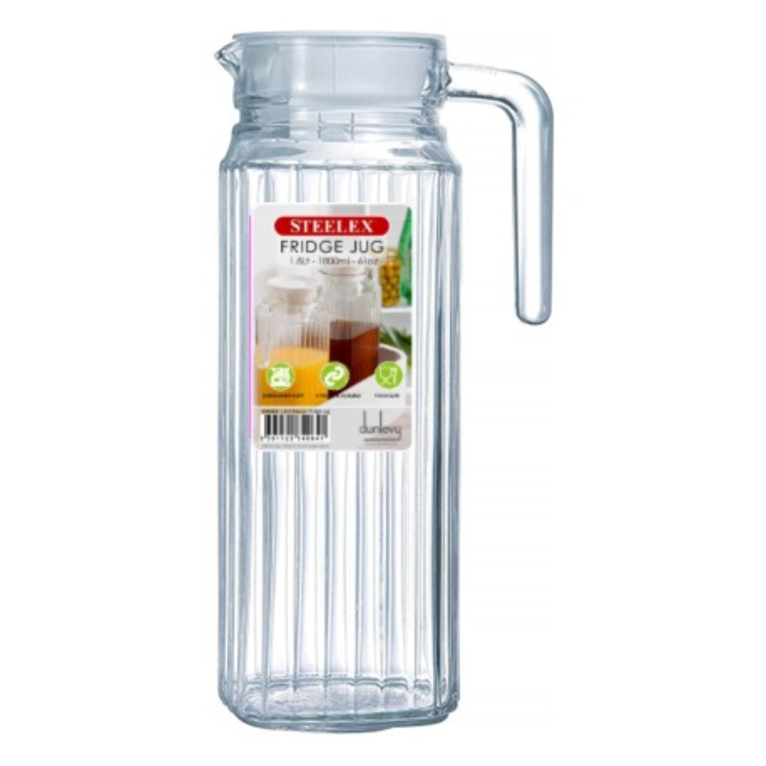 Steelex Glass Fridge Jug 1.1 Litre GX5100 Heavins