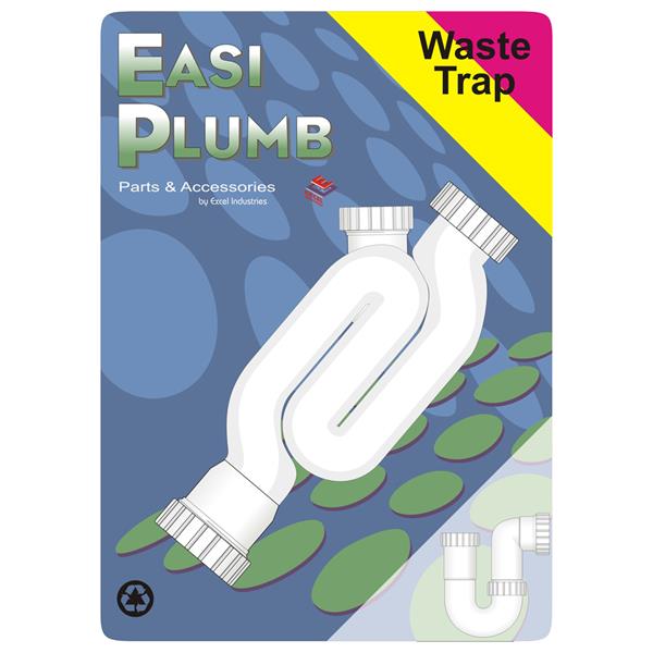 Easi Plump Pedestal Waste Trap 1 1/4" | EP114PT
