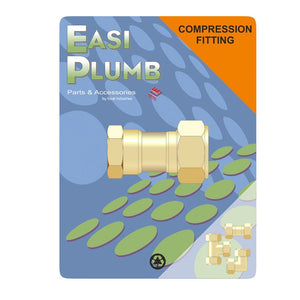 Easi Plumb 1/2" x 3/4" F.I. Straight Coupling 312 | EP3121234