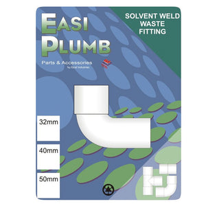 Easi Plumb 32mm M x F Waste Fitting Knuckle Elbow | EP32KWMF