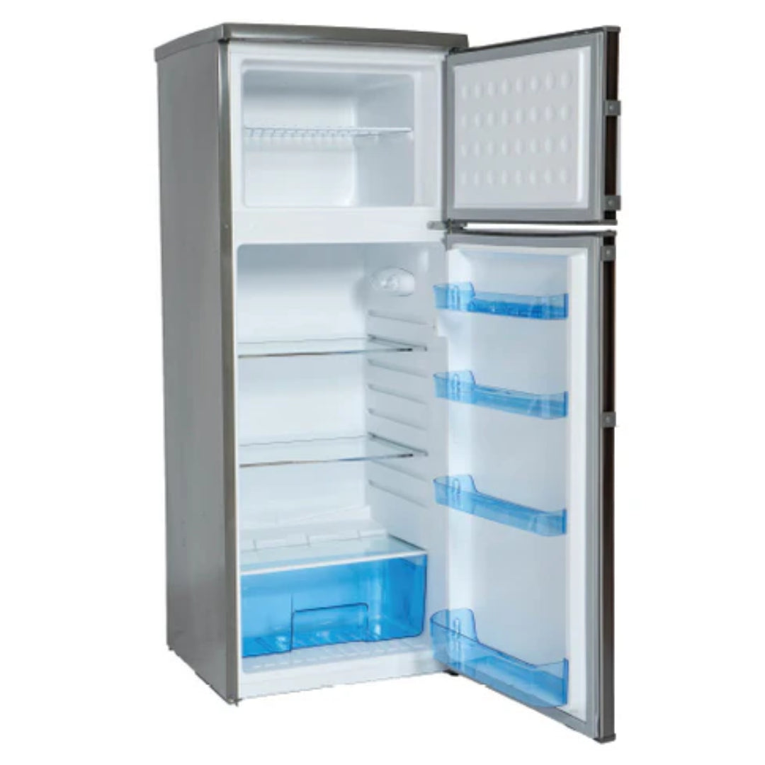 Powerpoint 143cm Top Mount Fridge Freezer - Inox | P75562MLIN
