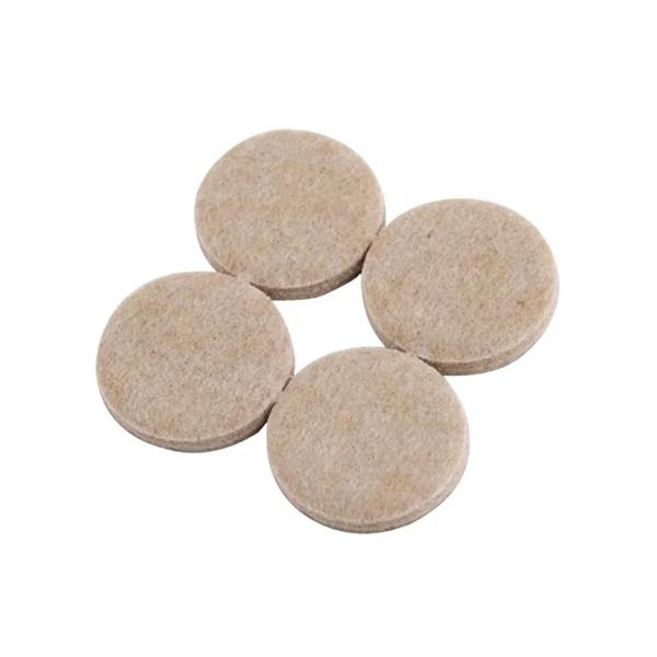 Premier 25mm ( 1 Inch ) Self Adhesive Felt Pads 12 Pack | 2503-61