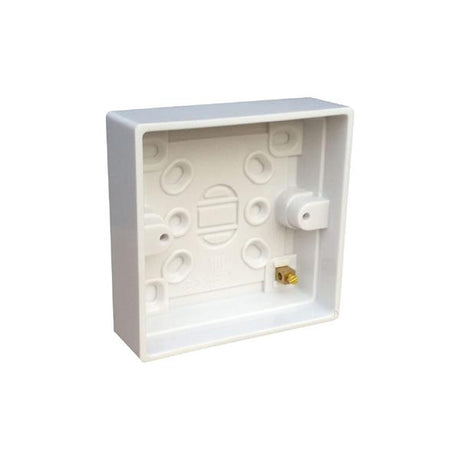 Powermaster 1 Gang 16mm Surface Patress Socket Box | 1435-12