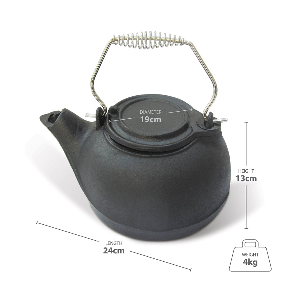 De Vielle Heritage Cast Iron Stove Top Kettle Humidifier DEF760645