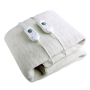 De Vielle Super King Premium Fleece Electric Under Blanket Dual Control | DEF012013