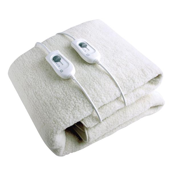 De Vielle Super King Premium Fleece Electric Under Blanket Dual Control | DEF012013