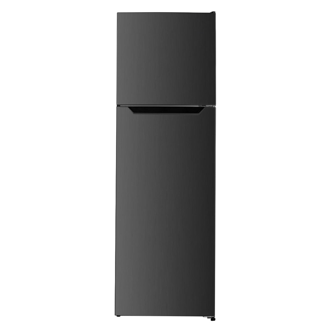 Belling 167cm Top Mount Fridge Freezer Total No Frost - Black Steel | BFF250BKIX