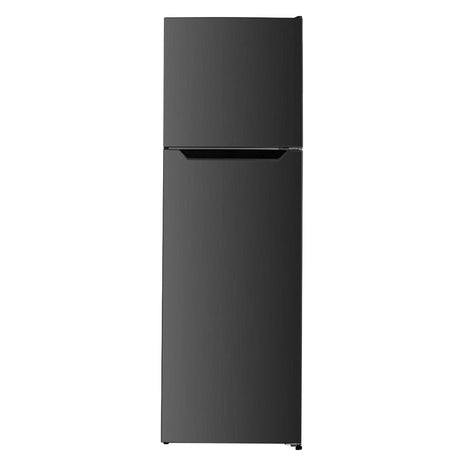 Belling 167cm Top Mount Fridge Freezer Total No Frost - Black Steel | BFF250BKIX