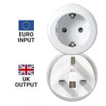 Go Travel EU European 2 Pin to UK 3 Pin | 540.101