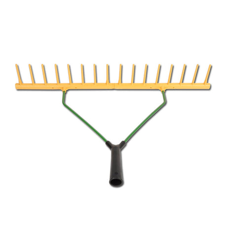 Yellow Plastic Rake Head 16 Tooth