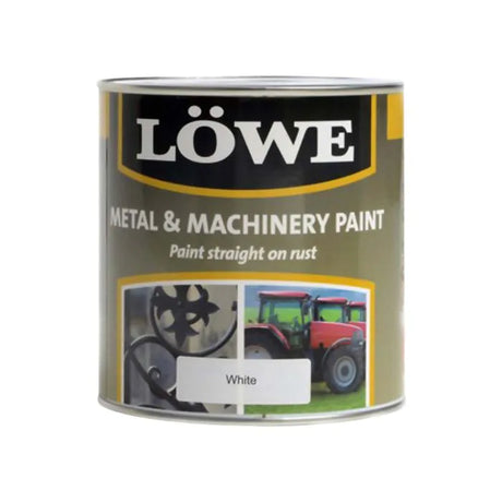 Lowe Metal and Machinery Rust Paint 5 Litre - White | LRW5000