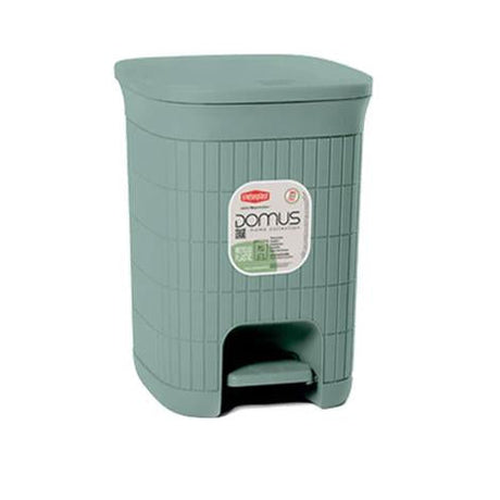 Domus Small Pedal Bin Dustbin 6 Litre - Green Tea | 55464