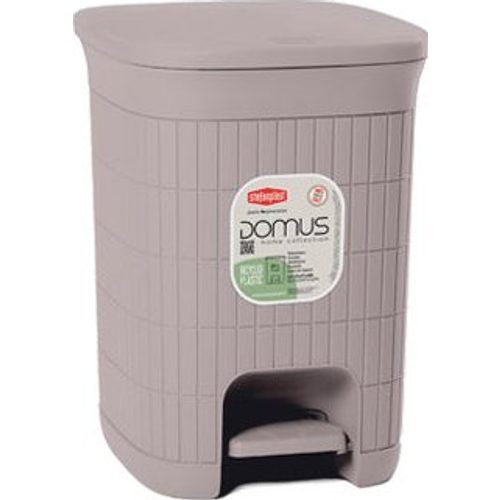 Domus Large Pedal Bin Dustbin 20 Litre - Grey | 55468