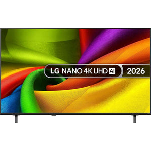 LG NANO NU85 55 Inch 4K Smart TV - Charcoal Black | 55NU850B6LA.AEI