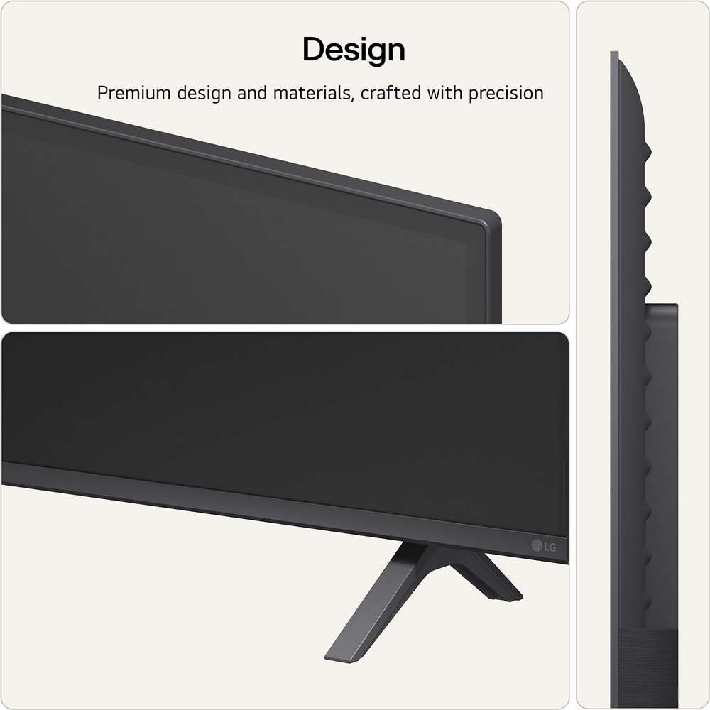 LG NANO NU85 55 Inch 4K Smart TV - Charcoal Black | 55NU850B6LA.AEI