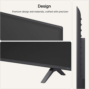 LG NANO NU85 55 Inch 4K Smart TV - Charcoal Black | 55NU850B6LA.AEI
