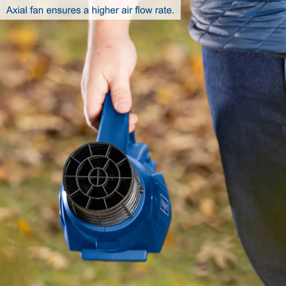 Scheppach Cordless Leaf Blower Kit with 2.0ah Battery | CBL700-X2AHKIT