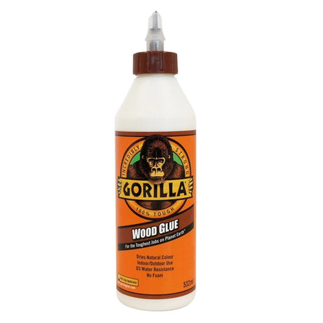 Gorilla PVA Wood Glue 532ml | GRGGWG536