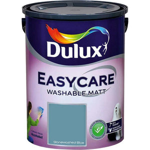 Dulux Easycare Washable Matt 5 Litre - Stonewashed Blue | 5781019