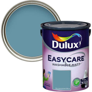 Dulux Easycare Washable Matt 5 Litre - Stonewashed Blue | 5781019