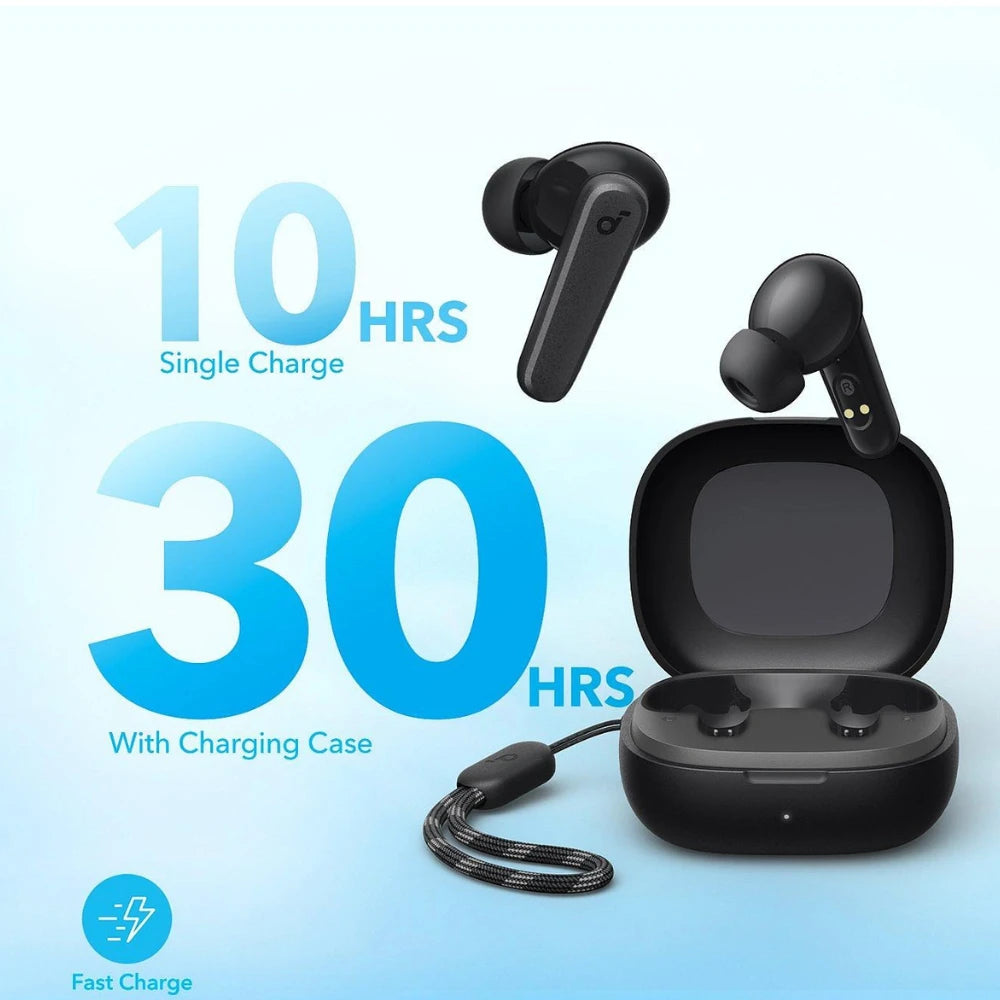 Soundcore R50i Noise Cancelling Wireless Bluetooth Earbuds - Black A3959G11