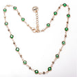 Newgrange Living Emerald Diamond Pendant - Gold