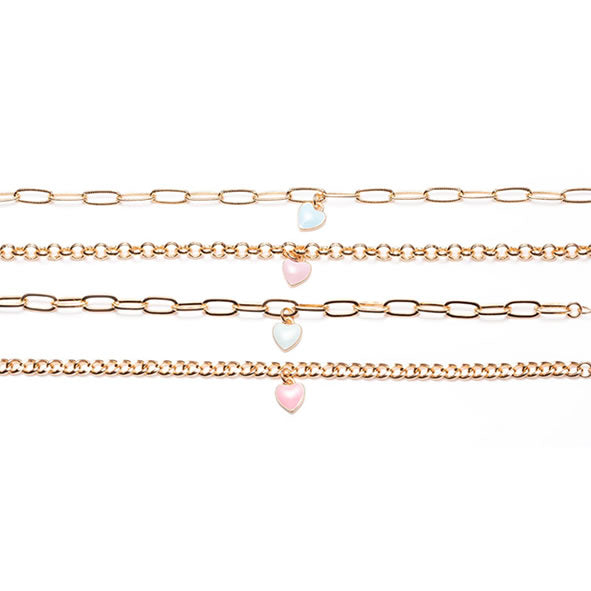 Newgrange Living Stackable Bracelet Set of 4 - Gold