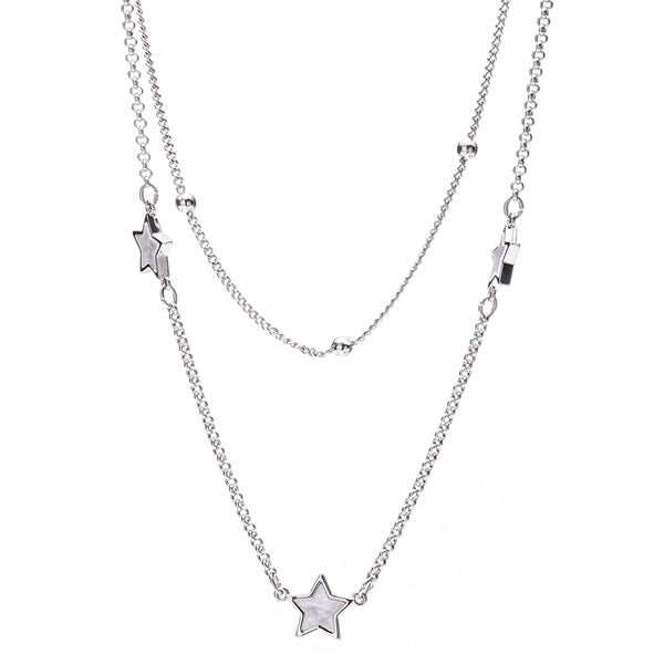 Newgrange Living Trio Star Pendant - Silver